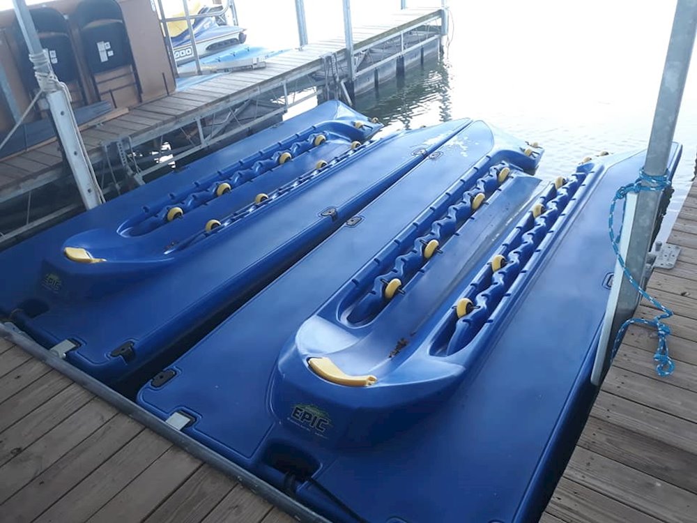 HydroPort Epic Jet Ski Floating Dock: Shop PWC Drive-On Dock Solutions ...